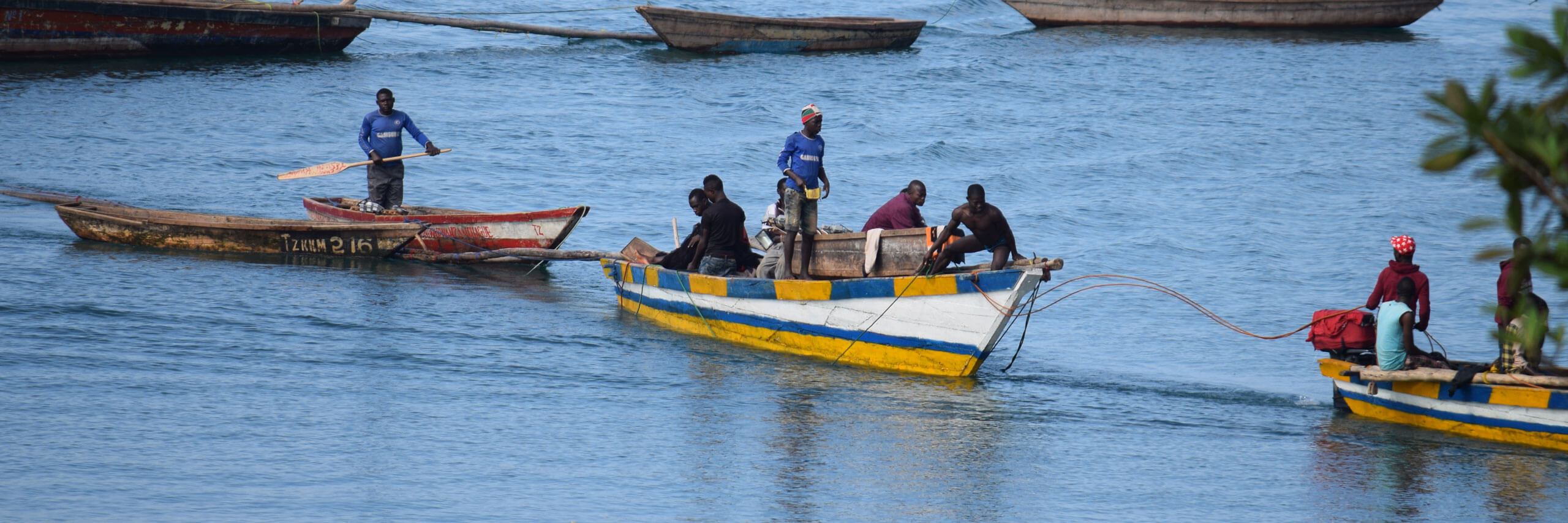 Fisherman in Tanzania.